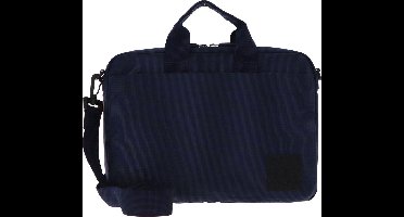 MANDARINA DUCK Handtas Schoudertas met laptopvak District Briefcase Dress Blue Donkerblauw