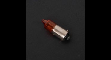 oranje knipperlichtlamp ba9s 12v 10w vicma voor motorfiets scooter l829