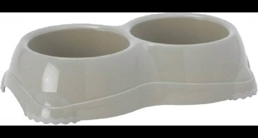 Moderna Kattenvoerbak - Kattenvoer- & drinkbakken - Kunststof - Grijs