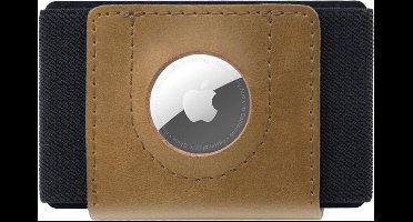 FIXED Tiny AirTag Wallet bruin