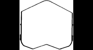 Tehalit SL Buitenhoekstuk plintgoot