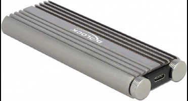 Externe behuizing voor M.2 NVME PCIe SSD met SuperSpeed ​​USB 20 Gbps (USB 3.2 Gen 2x2) USB Type -C Vrouw - Gereedschap gratis