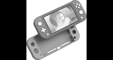 Grijs kleur siliconen hoes voor Nintendo Switch lite - Anti-kras, anti-schok en antislip beschermhoes