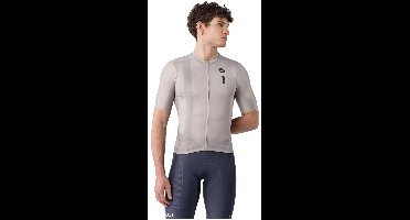 Castelli Drittone Logo Korte Mouw Wielertrui Grijs XL Man