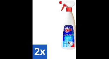 2 x At Home - Clean - Anti Kalk Spray - Snel Resultaat & Reinigt Effectief - 750 ml - Anti Kalk Spray - Kalk Verwijderen - Lijmresten Verwijderen - Kalkaanslag Verwijderen - Schoonmaken