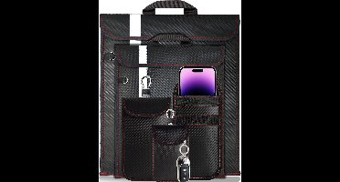 Signaalblokkerende Faraday Tas voor Telefoons, Tablets en Autosleutels - Antidiefstal en EMP Bescherming