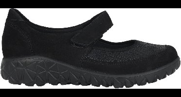 Waldläufer Havy - dames ballerina - Zwart - maat 35.5 (EU) 3 (UK)