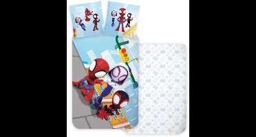 Spiderman Squad Dekbedovertrek 100 x 135 cm