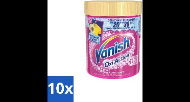 Vanish Oxi Action Wasbooster Poeder Gekleurde Was 470 gr - Bulkverpakking - 10 stuks