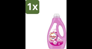Robijn Vloeibaar Wasmiddel Color Pink Sensation 20 Wasbeurten 1 liter - 1 stuk