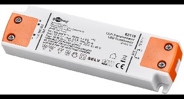 Goobay LED-transformator | dimbaar | 12V DC | 6-30W | IP20