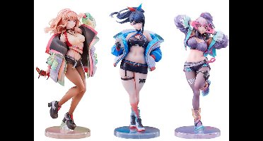 Solarain Gridman Universe PVC Beeld 3-Pack 1/7 Rikka Takarada, Akane Shinjo, Yume Minami: Dreamy Divas Ver. Beeld