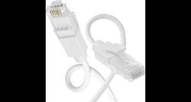 Flexibele Cat.6a Ethernet Netwerkkabel 2 Meter - 10Gbps RJ45 LAN Kabel voor Router, PC, TV en Gaming