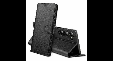 Hoesje Portemonnee geschikt voor Samsung Galaxy S26 Zwarte portemonnee met magnetische klep en kaartopslag