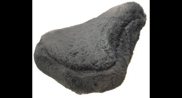 Kalloy FF1002A Zadeldek schapenvacht grijs