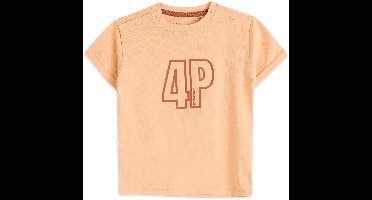 4PRESIDENT T-shirt jongens - Peach quartz - Maat 104