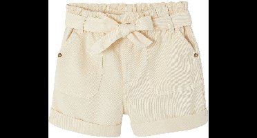 Vertbaudet Meisjesshort in paperbag-stijl