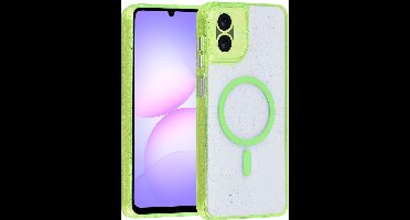 TUNIQ telefoonhoesje voor Samsung Galaxy A07 - MagSafe geschikt - Groen