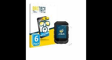 BROTECT - Screenprotector voor Garmin Edge MTB - Folie Beschermfolie transparant 6 Stuks