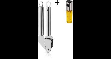 WMF Knoflookpers Profi Plus 18 cm - Inclusief GRATIS Cookinglife Olie Verstuiver 100 ml