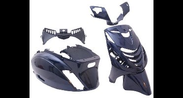Plaatset Piaggio zip SP model vanaf bj. 2000 5 delig blauw metallic