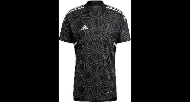 adidas teamwear T-shirt Heren Condivo 22 Goalkeeper Jersey Short Sleeve Zwart - Maat M