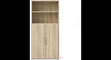 Giga Living Boekenkast Prima - Naturel - 90x185x45cm