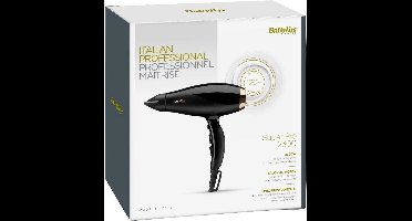 BaByliss Super Pro 2300 Föhn 6714E - Ionische anti-pluis functie - Krachtig 2300 Watt - 2 Blaasmonden