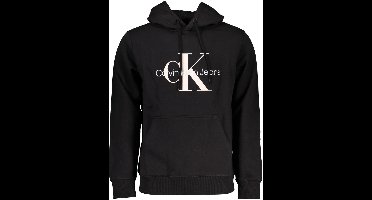 Calvin Klein - Heren Hoodie - Witte Katoen - 2XL - Stijlvol