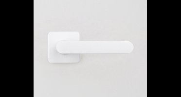 Deurkruk OneQ - Colombo Design Mood Collection - Wit - vierkant rozet - set