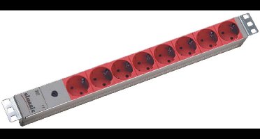 BACHMANN 19 1HE 8xUTE rt 1xFuse 10A Strom 2,0m