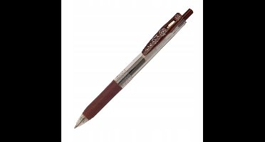 Zebra Sarasa Clip Gelpen 0,5 mm - Bruin
