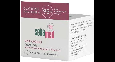 6x Sebamed anti-aging crème gel 50 ml