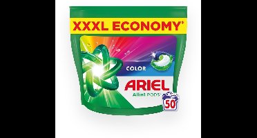 Ariel wasmiddel pods – Color All-in-1 | 50 wasbeurten