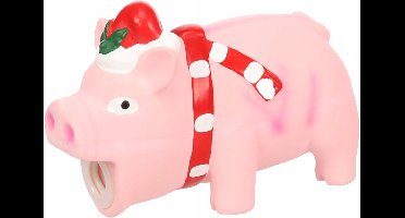 Flamingo Latex Hondenspeelgoed Varken - Kersteditie