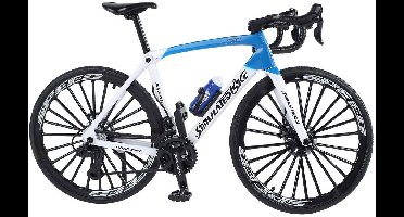 Racefiets speelgoed fiets die-cast multicolor 20,5 cm speelgoed. verkoop per stuk