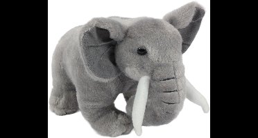 PIA Soft Toys - Pluche Knuffeldier Olifant - 25 cm