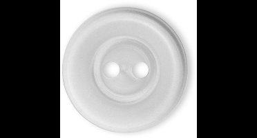 Linnen knopen kunststof 15 mm transparant 18 st. - Aannaaiknopen - Prym