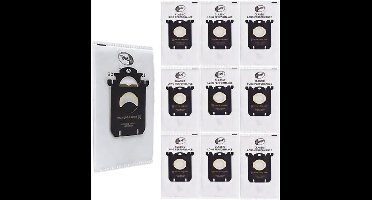 Verpakking van 10 Y-vormige HEPA-zakken voor Hoover WindTunnel- Y- Z en YZ staande stofzuigers (onderdelen AH10040- 902419001- 40100Y en 4010801Y)