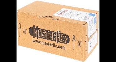 Verzinkte blindklinkmoeren (BKM) M8 250 st MW Tools RIALU8-B250