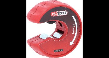 KS TOOLS Pijpsnijder met ratel voor koperen buizen 15 mm - 104.20...