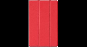 Shop4 - Geschikt voor Samsung Galaxy Tab A 10.1 (2019) Hoes - Smart Book Case Rood