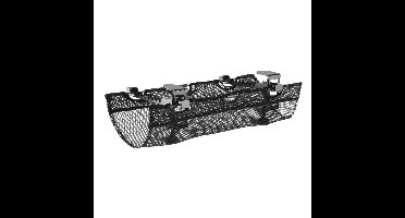 InLine bureau kabelzak met klembevestiging | 61 x 16cm | zwart