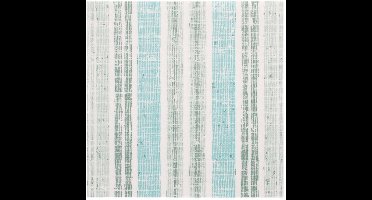 50 Servetten ROYAL Collection 1/4 vouw 40 cm x 40 cm donkergroen Stripes