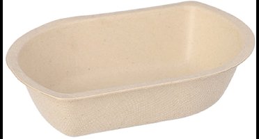 Snackbakje IEZZY A7 suikerriet PFAS-vrij 50 stuks