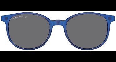 Montana Eyewear MRC2B leesbril met clip-on zonnebril +1.50 - Rond montuur - Blauw