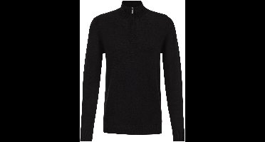 Van Gils Heren regular fit trui met quarter zip