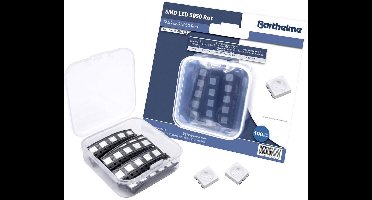 Barthelme SMD-LED-set 5050 Rood 1000 mcd 120 ° 60 mA 2 V 100 stuk(s) Bulk