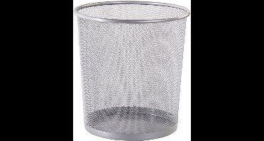 WESTCOTT prullenbak draadmetaal 12,3 liter zilver