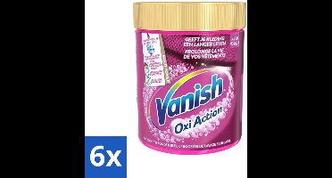 6 x Vanish Oxi Action - Vlekkenverwijderaar - Wasbooster - Zonder Bleek - Gekleurde Was - 550 Gram - Vlekkenverwijderaar - Wasbooster - Gekleurde Was - Wasmiddel - Vlekken Verwijderen